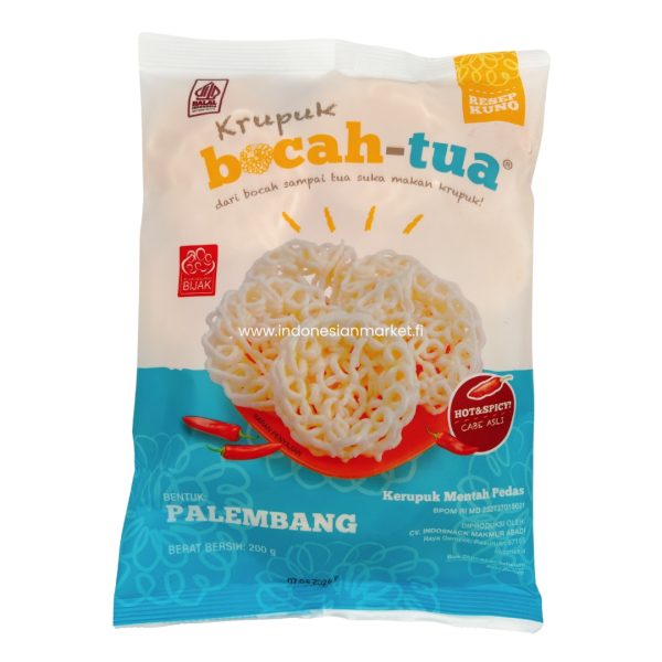 Bocah tua krupuk (palembang) hot, raw 200g