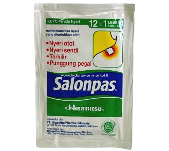 Salonpas pain releif patches 1×12 pcs