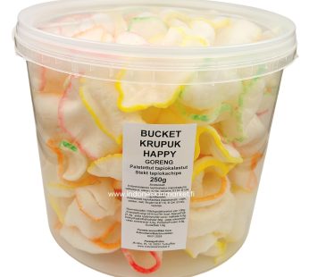 Bucket 5L fried krupuk HAPPY 250 g