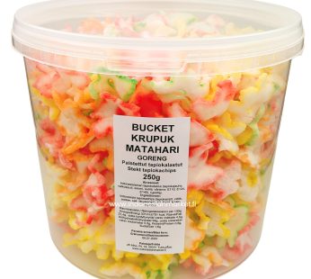 Bucket 5L paistettu krupuk MATAHARI 250 g