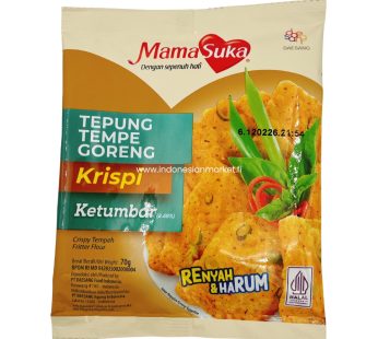 Mamasuka TEPUNG TEMPE GORENG KRISPI cripsy tempeh fritter flour 70 g